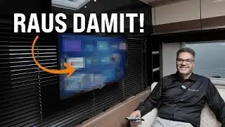 DARUM tauschen wir den Smart TV in diesem Wohnmobil aus