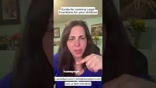 Guide for naming Legal Guardians for your children
