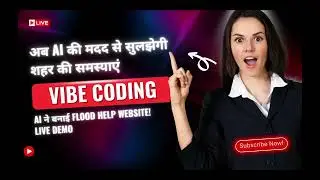AI Live Demo: I Built a Flood Reporting Website for India in 2 Minutes (Vibe Code) #shortsfeed