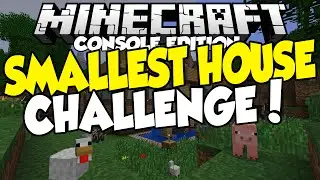 Minecraft [XBOX & PSN] Smallest House Challenge - Compact House Design