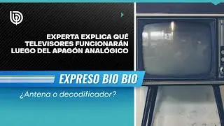 ¿Antena o decodificador? Experta explica qué televisores funcionarán luego del apagón analógico