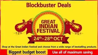 Today's Blockbuster Deals - Amazon.in Great Indian Festival Sale Diwali 2018 | Amazon India