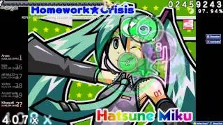Hatsune Miku - Homework Crisis [Hard] DoubleTime