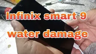 EP-0228 Infinix smart 9 water damage solution #katodavlogs