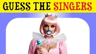 !! Guess the Singers  !!🎤 Dingbats Quiz 🎵