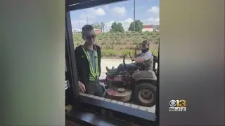 Chick-Fil-A Drive-Thru Serves Frederick Man Riding On Lawnmower