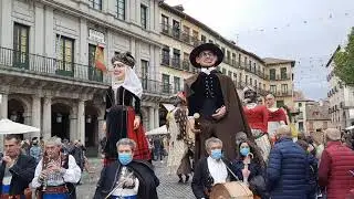San Frutos 2020. Gigantes en la Plaza Mayor 25/10/2020 (9)