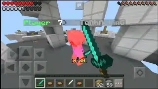 Rushando No SkyWars | MCPE 0.14.3
