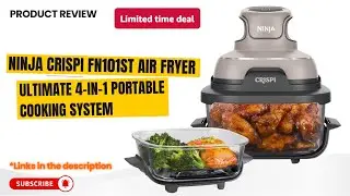 Ninja Crispi Air Fryer Review 2025 🍗 | All-in-One Glass Cooking System | Healthier, Faster