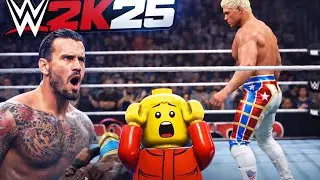 CM punk - WWE 2025 full match table finisher #wwe2k25 