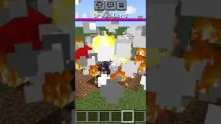 Dread Lord VS Herobrine #minecraft #mcpe #minecraftgameplay #gaming #mcpepvp #minecraftgaming