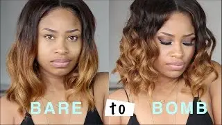 from BARE to BOMBSHELL | Get Ready With Me!