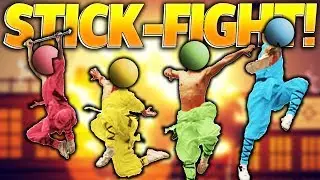 Stick Fight: The Game - CHAOTIC FUN MULTIPLAYER STICKFIGHT GAME! - Stick Fight Gameplay