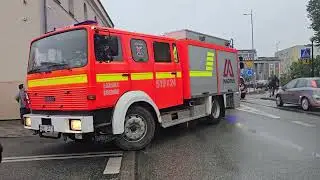 (NOWOŚĆ) POWITANIE NOWEGO WOZU OSP ŁAZISKA GÓRNE!!! CZ1