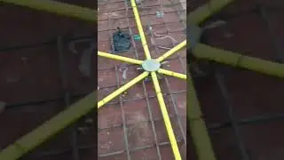 electric house wiring slap piping layout!!electric pipe fitting in slab!!electric pipe fitting work