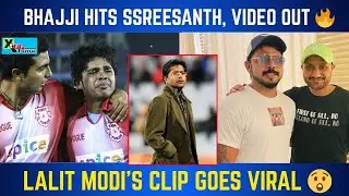 18 Years Later! Bhajji-Sreesanth Slapgate Video Finally Surfaces। Lalit Modi Drops Bomb