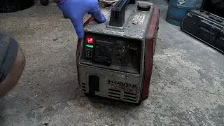 Honda EX500 Vintage Generator Service