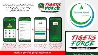 how Pakistan citizen portal works urdu and tiger force app pmtf works urdu tiger force application