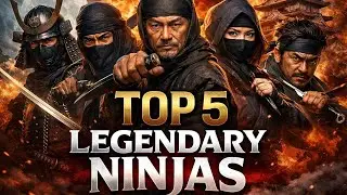 Legends of the Shadow:The Top 5 Ninjas in History 