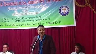 Evan Dja, General Assembly Cum Chanchintha Ruaipui vawi-11 na Dt 7-11-25.
