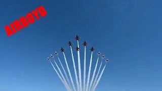 Blue Angels & Thunderbirds Fly In Super Delta &bull; El Centro