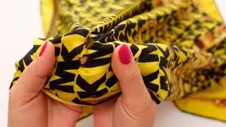 I MADE A LAST FASHION TREND BAG FROM RIPPED SCARF #viral