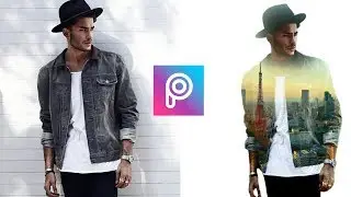 Double exposure effect - cara edit double exposure - picsart editing tutorial