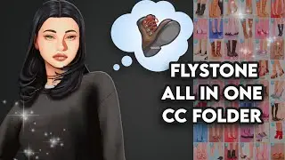 Sims 4| Flystone Shoes All In One CC Folder 356MB