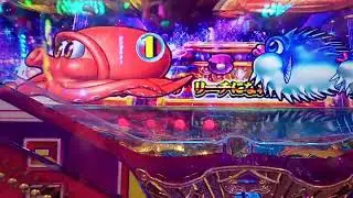 大海BLACK4で２連続点滅保留が出た!