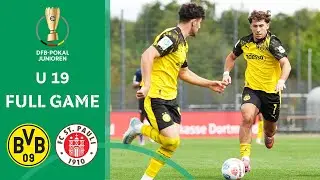 Borussia Dortmund vs. FC St. Pauli | Full Game | U 19-DFB-Pokal – 2. Round