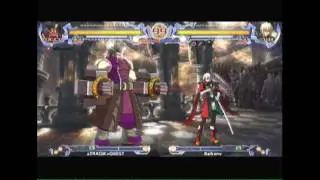BlazBlue - xTRAGIKxGHOST (tager) vs Baikenv (jin)