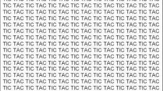 TIC TAC