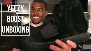 Triple Black Yeezy Boost 750 Unboxing + Review!