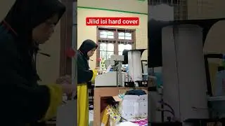 jilid isi hard cover skripsi #tenggarong #diy #viralvideo #wahyusaungprint #unikarta