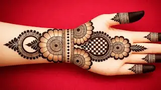Stylish and latest mehndi design for hand || front hand mehndi design || mehndi design ||