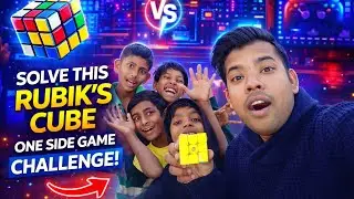Solve This Rubik&rsquo;s Cube 😱 | One Side Game Challenge | 
