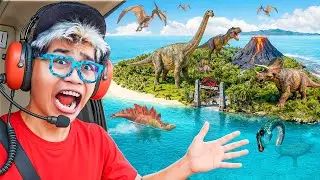 KITA MENEMUKAN PULAU DINOSAURUS YG TERNYATA MASIH HIDUP & BERKELIARAN DI BUMI! WARGA PANIK!!