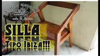 Silla de Madera tipo Ibiza...