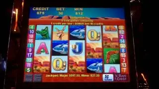 Outback Jack Sandy Desert Slot Bonus - Aristocrat