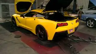 Cordes Performance supercharged C7 dyno