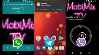 Incoming call:WhatsApp,Telegram & Viber