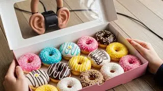 ASMR Donas Glaseadas: Sonidos de Masticar, Tapping y Susurros Relajantes