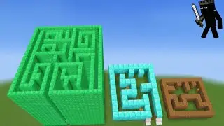 متاهة الديرت ضد متاهة الدايموند ضد اقوى متاهة بماينكرافت😱
