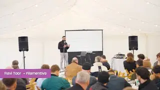 Ravi Toor (Filamentive)|Sustainability & Materials in Large-Format 3D Printing | Medusa Launch Event