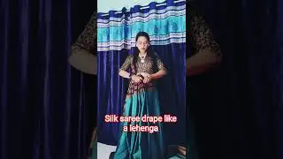 instant party wear lehenga#sareedraping#lehengadesign#shortvideo