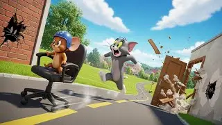 Tom and Jerry: Rolling Chair Rampage 🪑💨 | Funny Cartoon Adventures for Kids