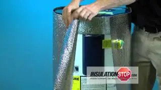 InfraStop&trade; Hot Water Heater Blanket Installation