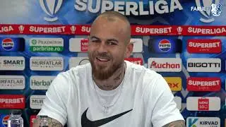 Denis Alibec și Ionuț Larie, optimiști înaintea partidei cu Gloria Buzău