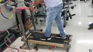 Multifunction Manual Treadmill