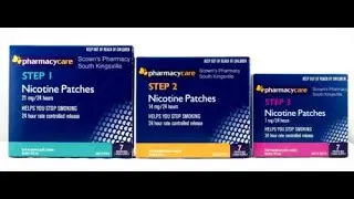 Nicotine Patches Step 3 - 7mg in 24 Hours - 3rd to 19th Feb 2022 (Links below)